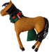 Hand Felted Wool Horse Wreath Christmas Tree Topper Arcadia Home - ARCADIA HOME
